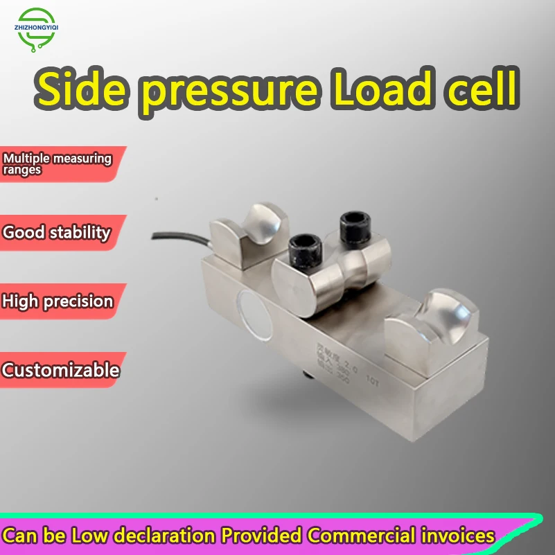 Sensor Limitador de Sobrecarga para Grúas, Celda de Carga de Tensión Lateral 0-10000kg para Sistema de Monitoreo de Tensión de Cable de Elevador