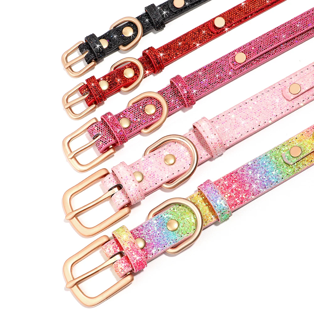 Collares de cristal ostentoso para cachorros, Collar personalizado con diamantes de imitación para perros pequeños, Collar personalizado para Chihuahua con dijes, accesorios para mascotas