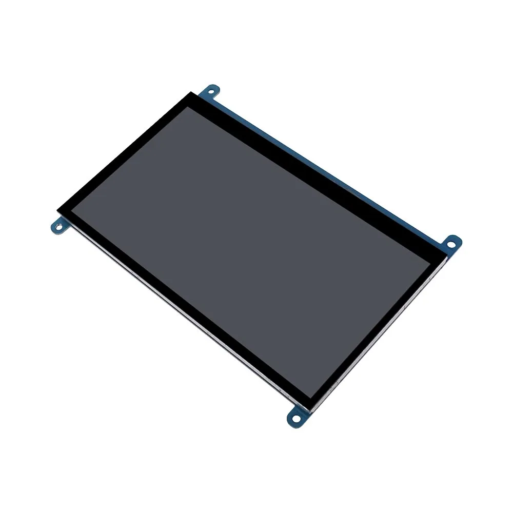 Monitor Raspberry Pi de 7 pulgadas, 4/3/2/B/B +/A +, 1024x600 IPS, unidad de pantalla táctil capacitiva de 5 puntos, pantalla HDMI gratuita para Win 7/8/10