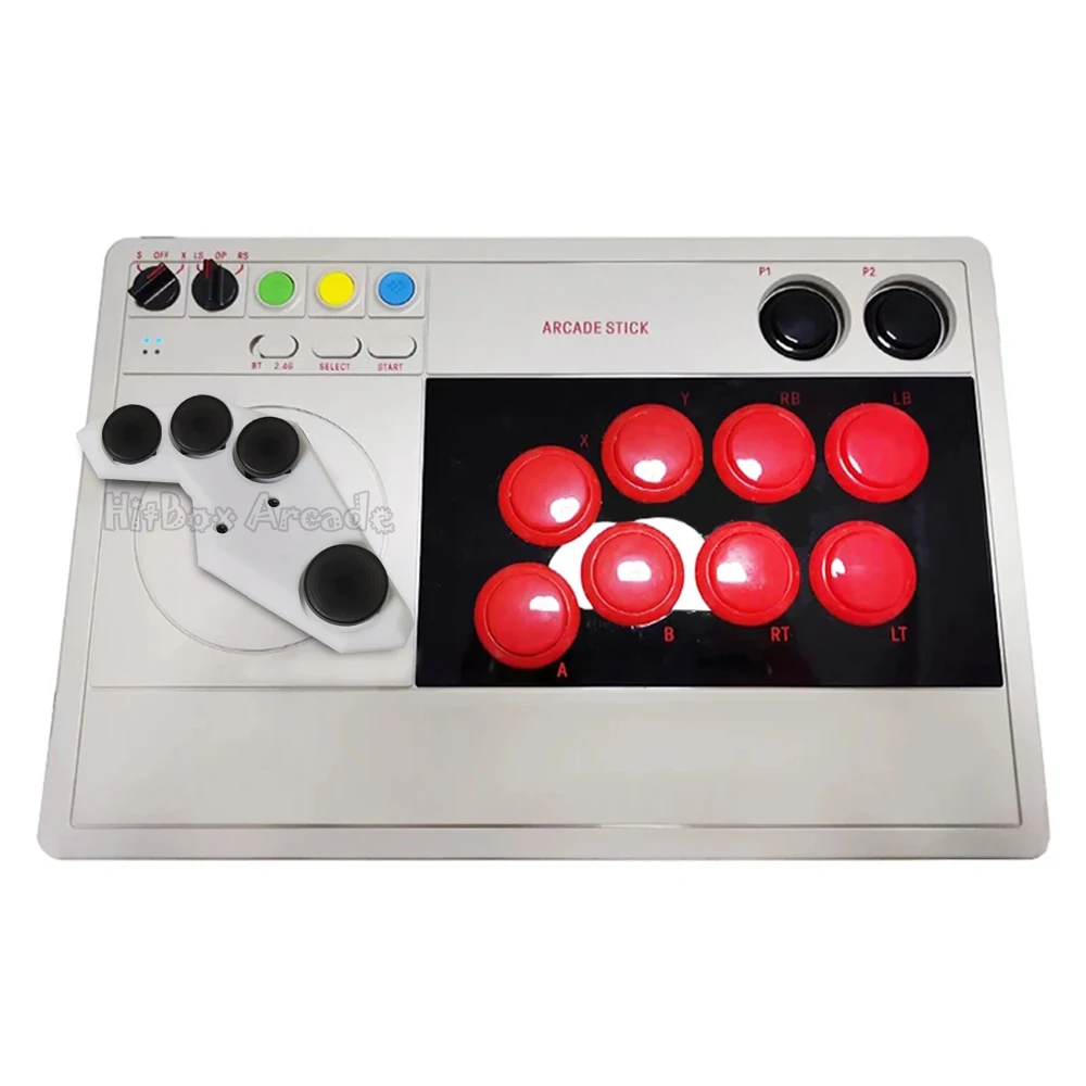Piezas de Repuesto de Joystick sin palanca para Arcade, 5 pines, Hotswap, Hitbox, arriba, abajo, izquierda, derecha