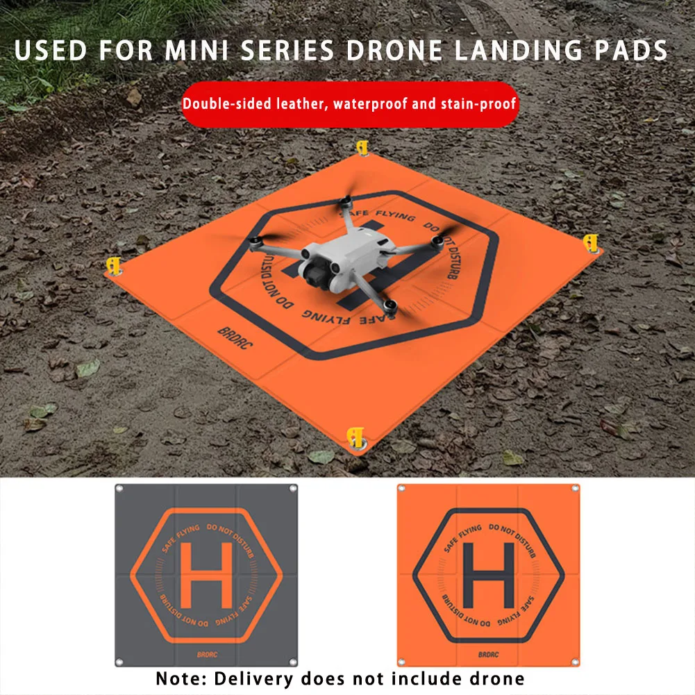 Almohadilla de aterrizaje de Drones para DJI MINI 4 Pro/3 Pro/MAVIC 3/Avata 2/Air 3, Alfombra de lanzamiento de aviones plegable Universal, accesorios para Drones RC