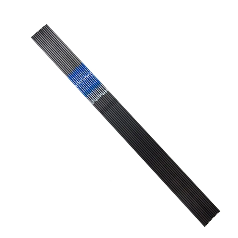 12 Uds 100% flechas de carbono puro ID6.2mm Spine300-800 arco recurvo compuesto caza tiro con arco