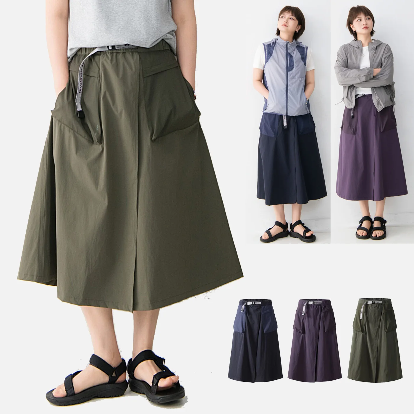 Pantalones Cortos de Cargo para Hombre, Moda Urbana, Secado Rápido, Estilo Casual Deportivo, Y2K, para Chicas