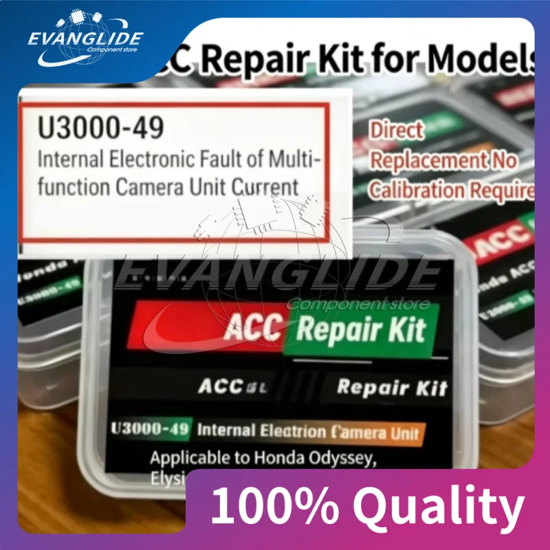 Reparación del módulo de cámara multifunción ACC de Honda (Código de fallo: U3000-49) para Odyssey, Elysion, Accord, Civic, reparación del sistema ACC LKAS del coche.