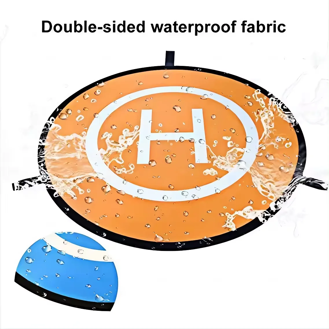 Accesorios para cuadricópteros y drones de 55cm, almohadilla de aterrizaje plegable Universal de 75cm, alfombrilla para Dron RC, delantal de estacionamiento para cuadricóptero, delantal para césped, regalos