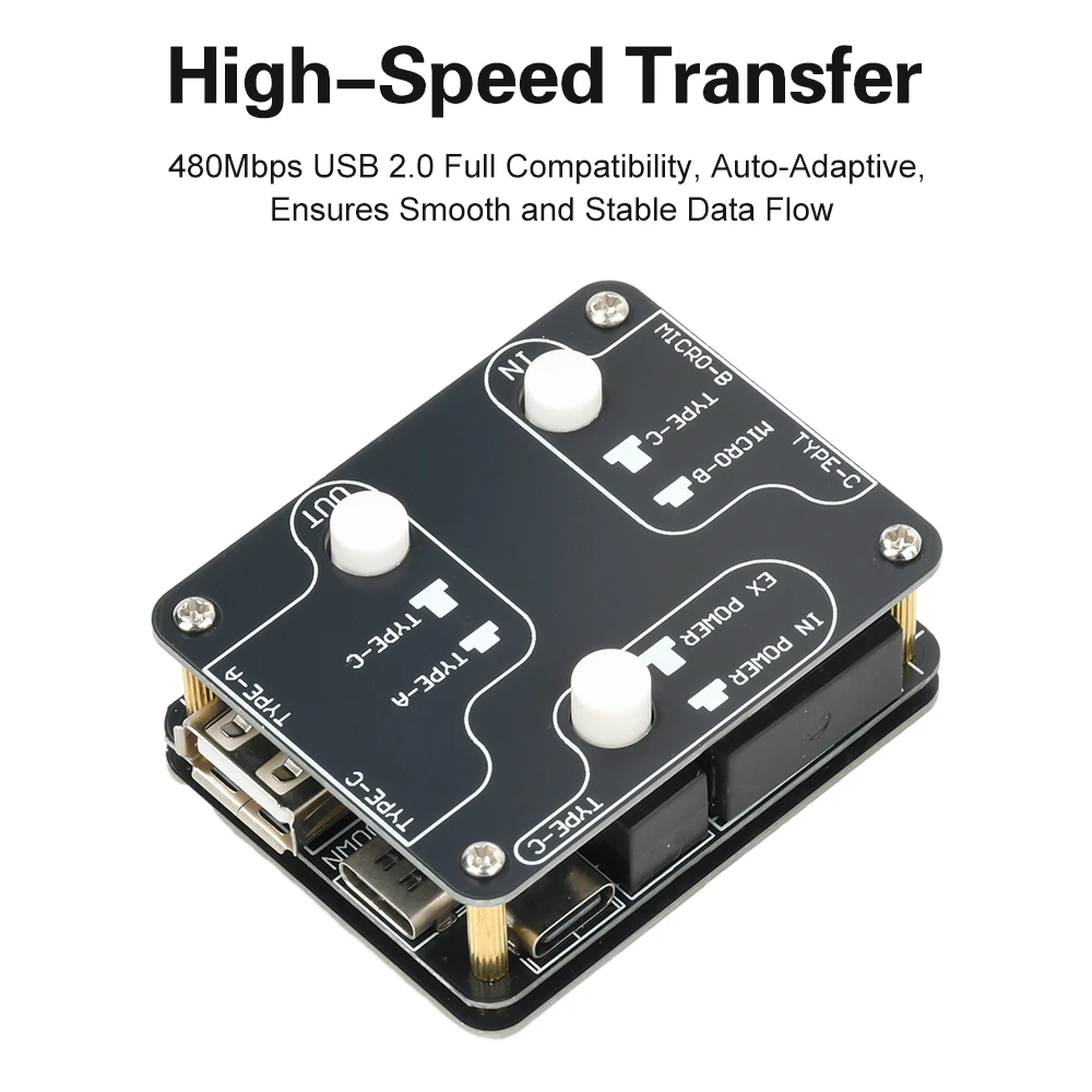 Aislador de alta velocidad U8Pro USB 2,0, módulo de aislamiento DC 1500V, filtro de reducción de ruido de Audio de 480 Mbps