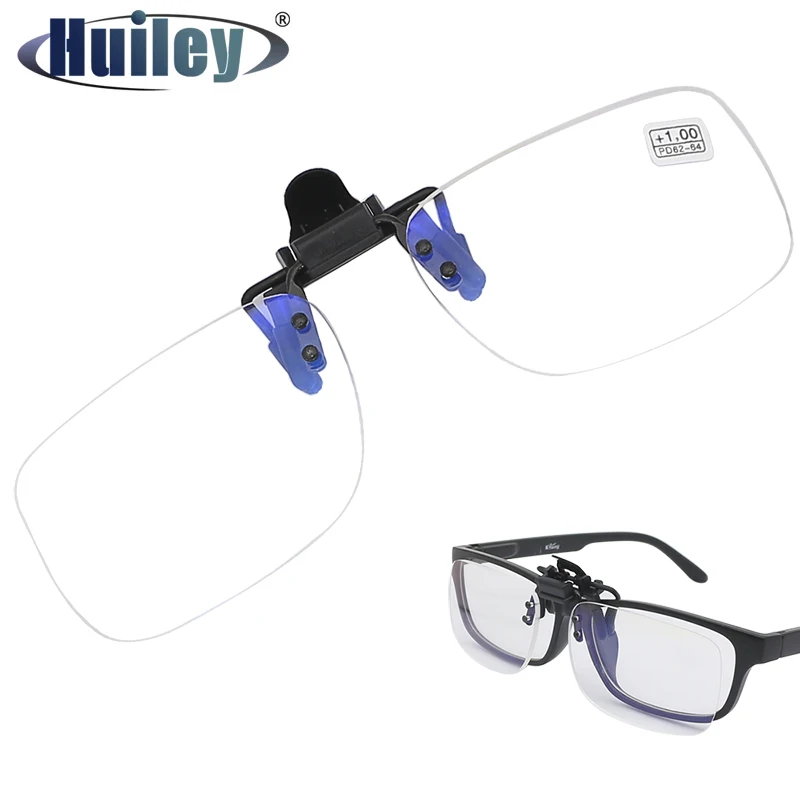 Gafas para presbicia de alta calidad, lentes para presbicia con Clip ultraligero, para lectura con dioptrías + 1,0 + 1,5 + 2,0 + 2,5