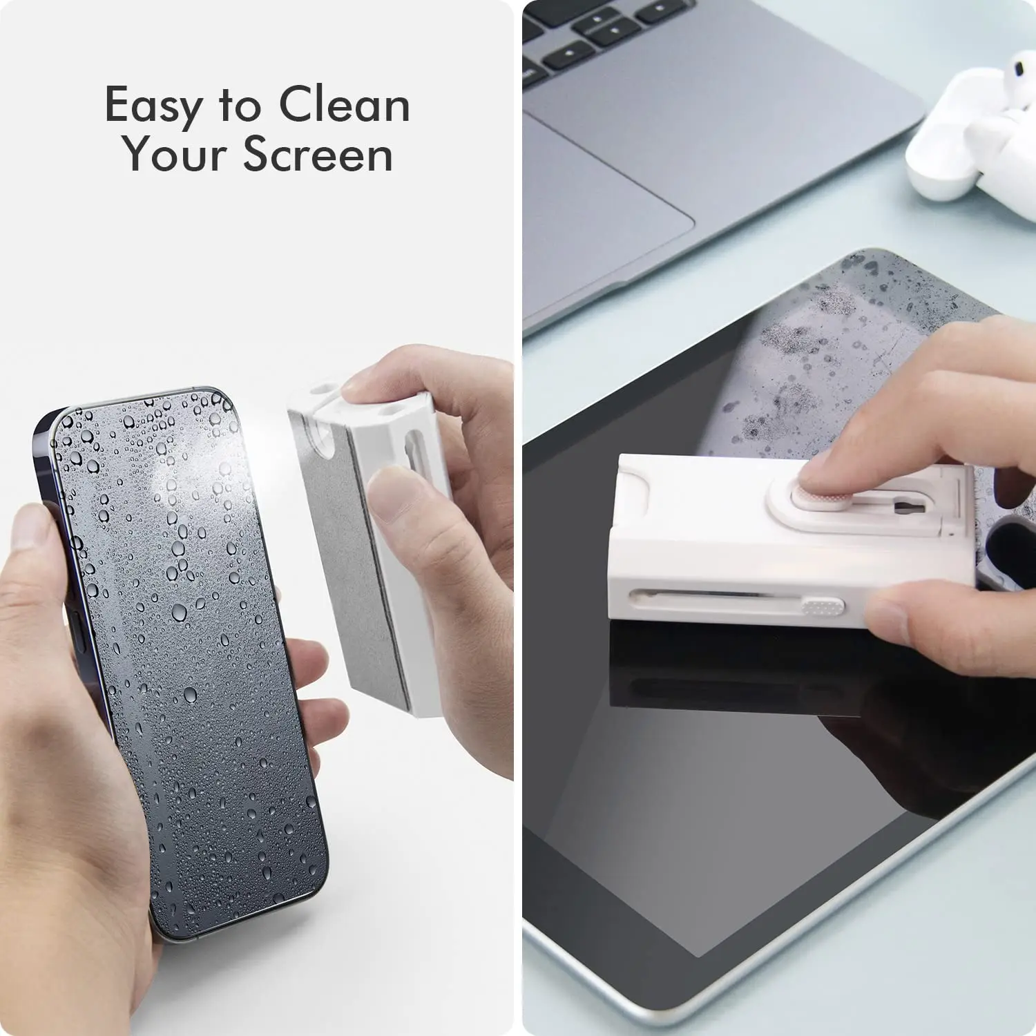 Kit de limpieza 8 en 1, cepillo limpiador de teclado de ordenador, bolígrafo de limpieza para auriculares, IPad, herramientas de limpieza de teléfono, extractor de teclas