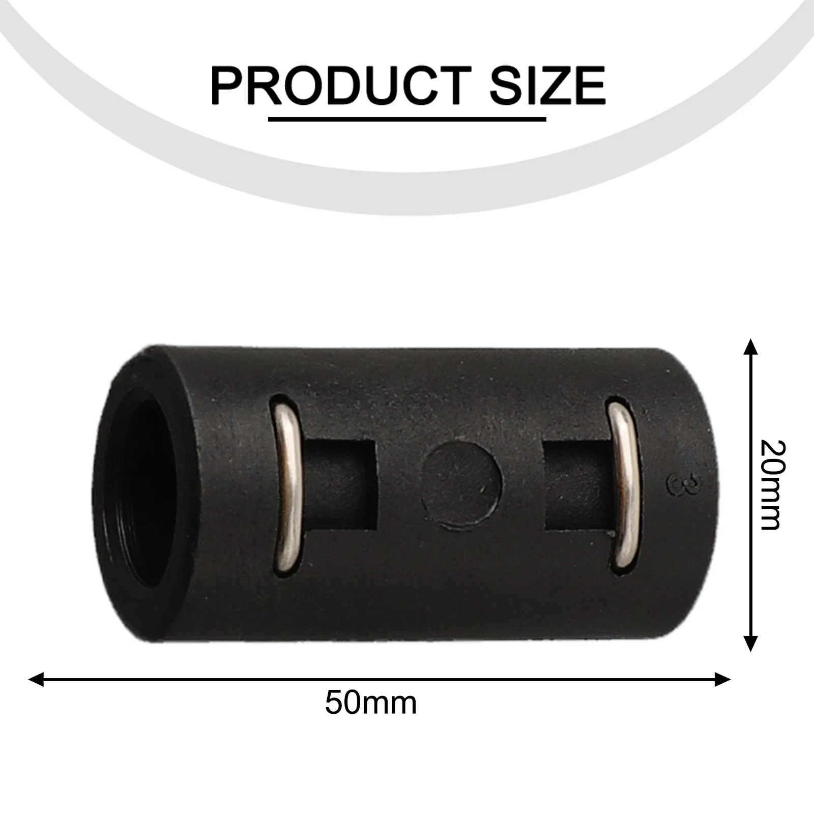 Adaptador de manguera de conector de repuesto para lavadora a presión serie Kärcher K2K3K5K7, adaptador de extensión de manguera de agua, 1 ud.