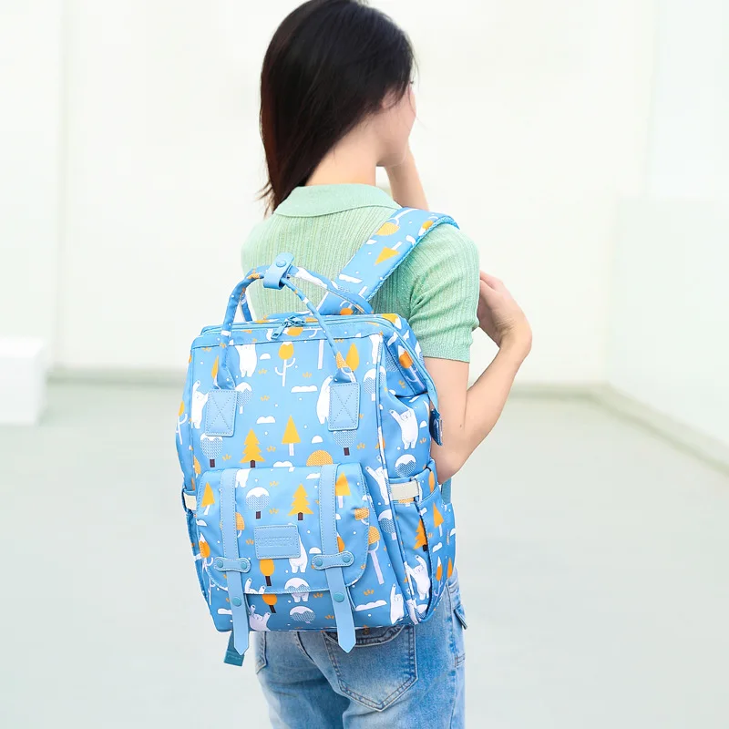 Bolsas de pañales para bebés, mochila para mamá, bolsa de maternidad para bebé, bolsa de mamá de gran capacidad, bolsa de viaje impermeable para cochecito de bebé, madre y niños