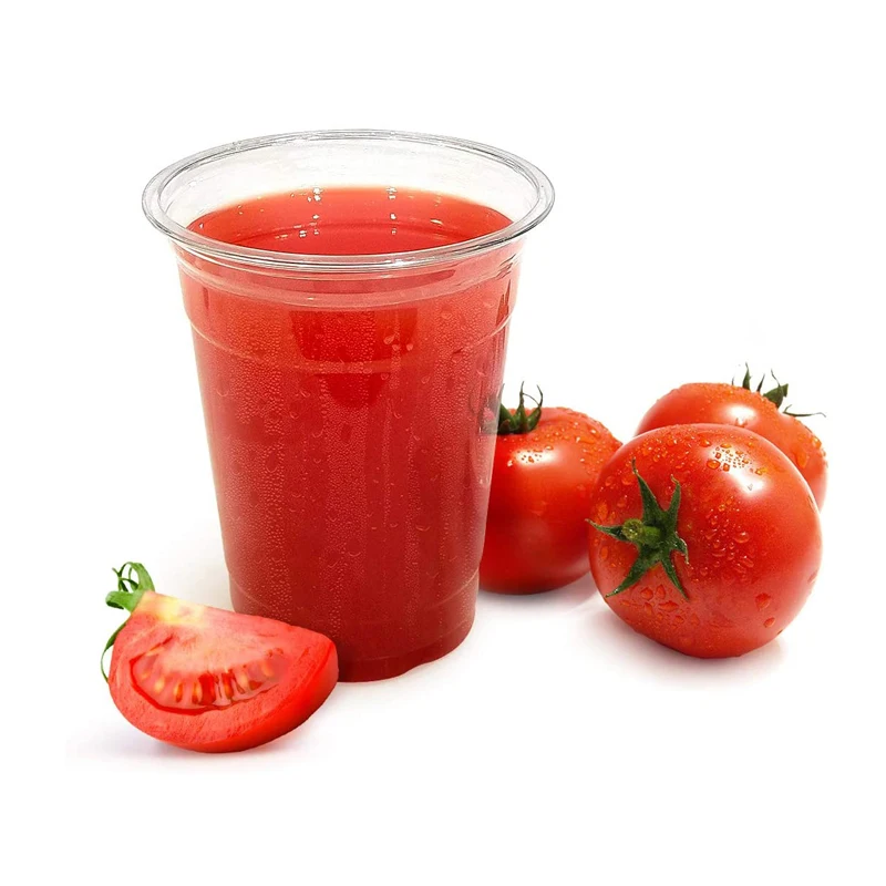 Vasos de plástico con tapas de cúpula para bebidas frías heladas, café, té, batidos, Sodas, Agua, fiesta, vajilla desechable, 100 unids/set, 500ML