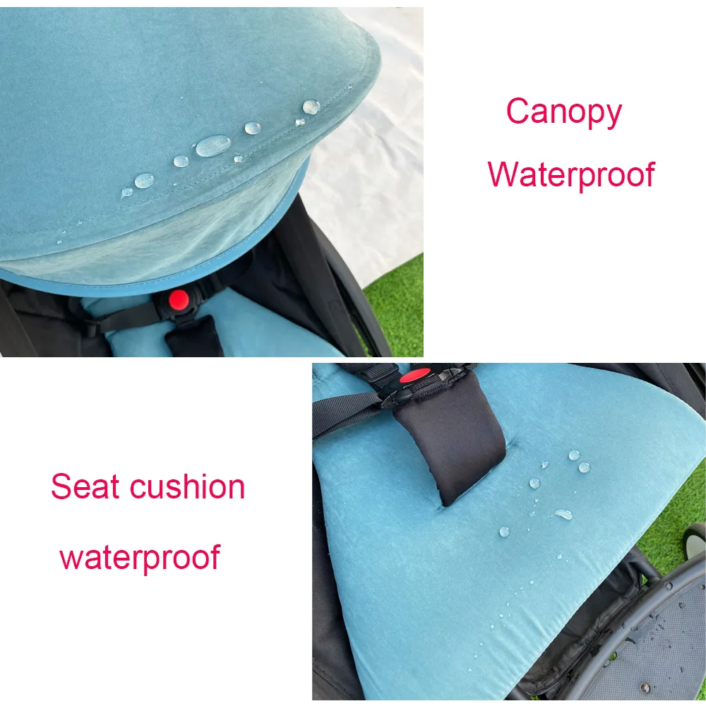 COLU KID ®   Accesorios para cochecito de bebé, toldo solar impermeable y cojín de asiento de repuesto Compatible con Babyzen YOYO YOYO2