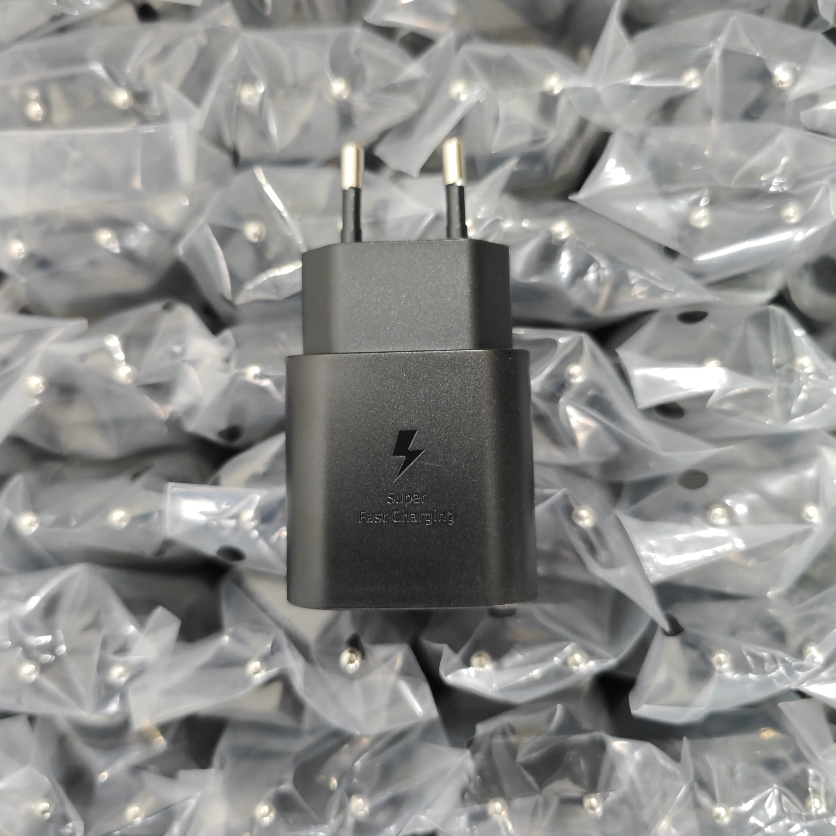 Cargador SAMSUNG de 25W, Adaptador de 45W PD Tipo C, Carga Súper Rápida para Samsung Galaxy S26 S25 S24 S23 S22 Ultra A54 A34, Cargador de Energía EU
