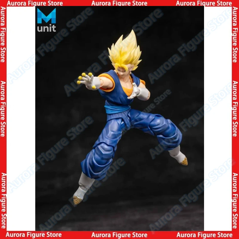 【Preventa】Figura de Acción Vegetto 01A/01B 1/12 de Dragon Ball Z SHF Super Saiyan SSJ Vegetto 3.0, Modelo de Anime en PVC, Regalo