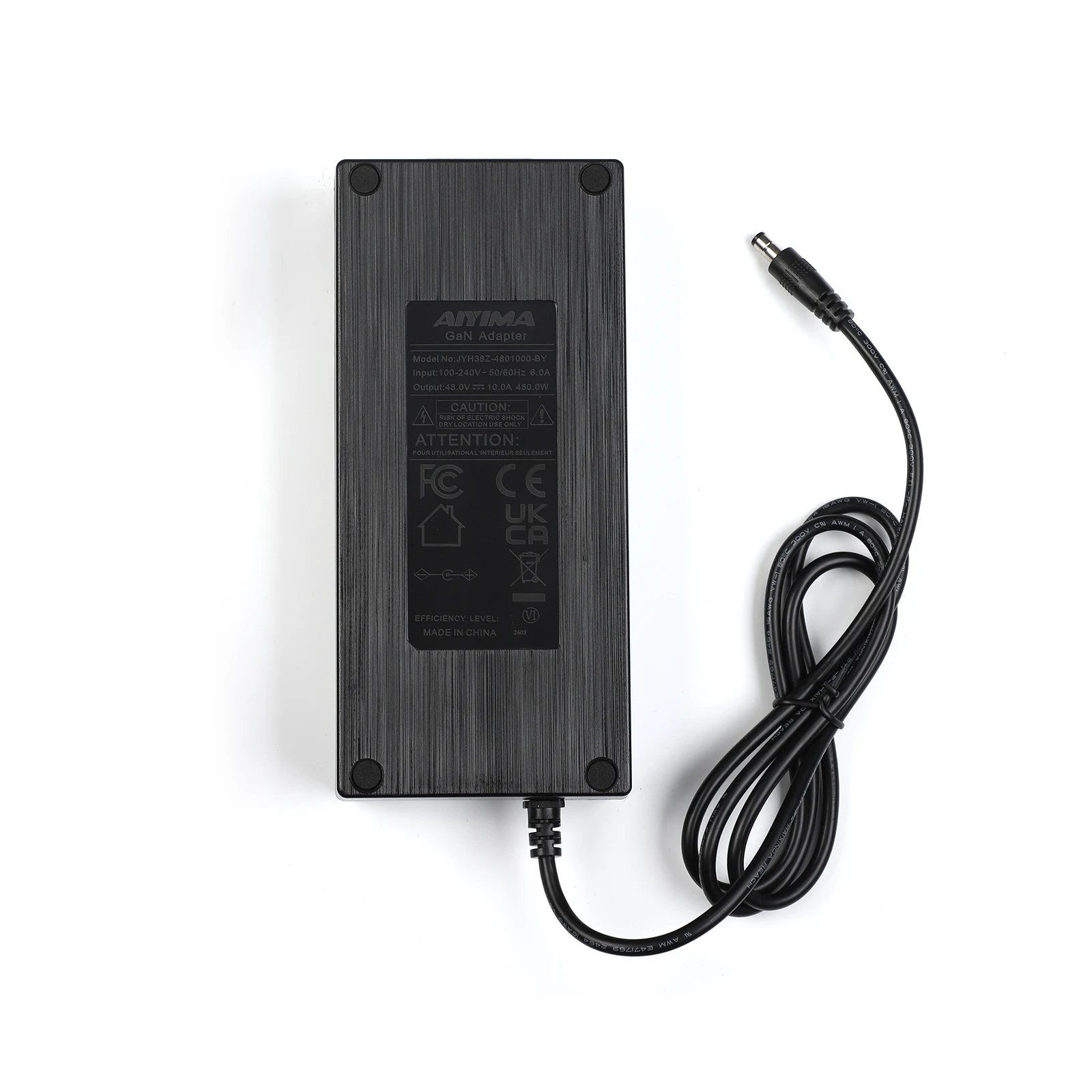 Adaptador de corriente AIYIMA 48V Gan, fuente de alimentación de 48V 10A para amplificador de sonido TPA3255 TAS5630, amplificador de audio para A07 A08