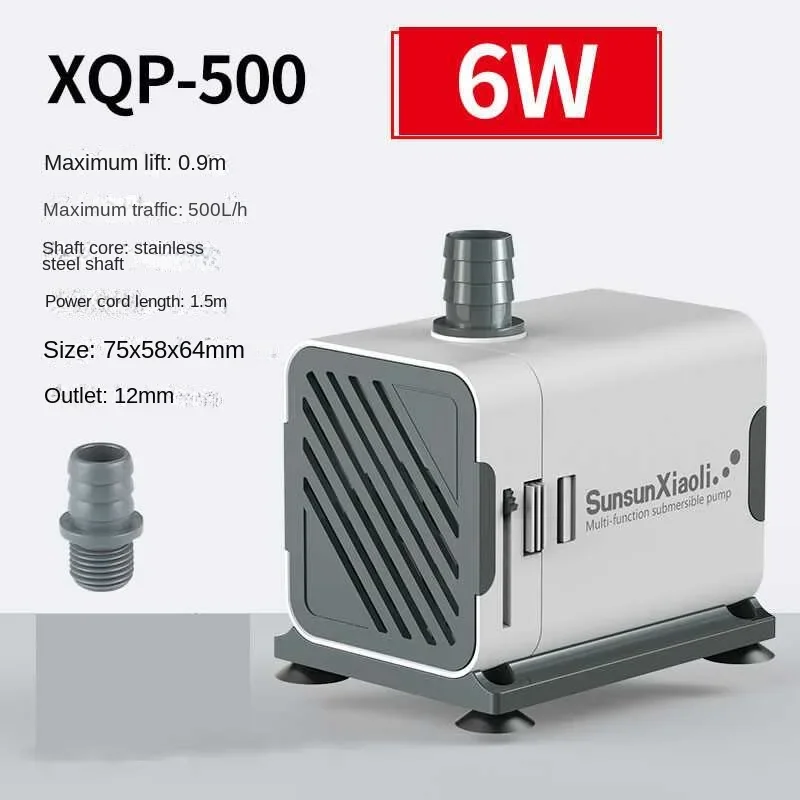 SUNSUN XQP Ultra silencioso 3-60W sumergible fuente de agua filtro estanque de peces acuario bomba de agua tanque fuente UE EE. UU. 220V-240V
