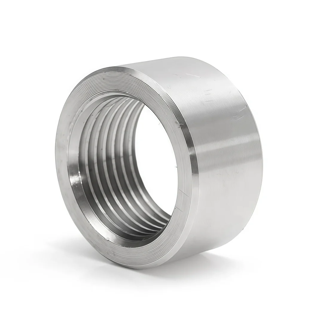 10X 304 M18 X 1.5 Tuerca de soldar de acero inoxidable para sensor de oxígeno O2, tuerca para soldar en el tubo de escape del coche, repuesto para silenciador.