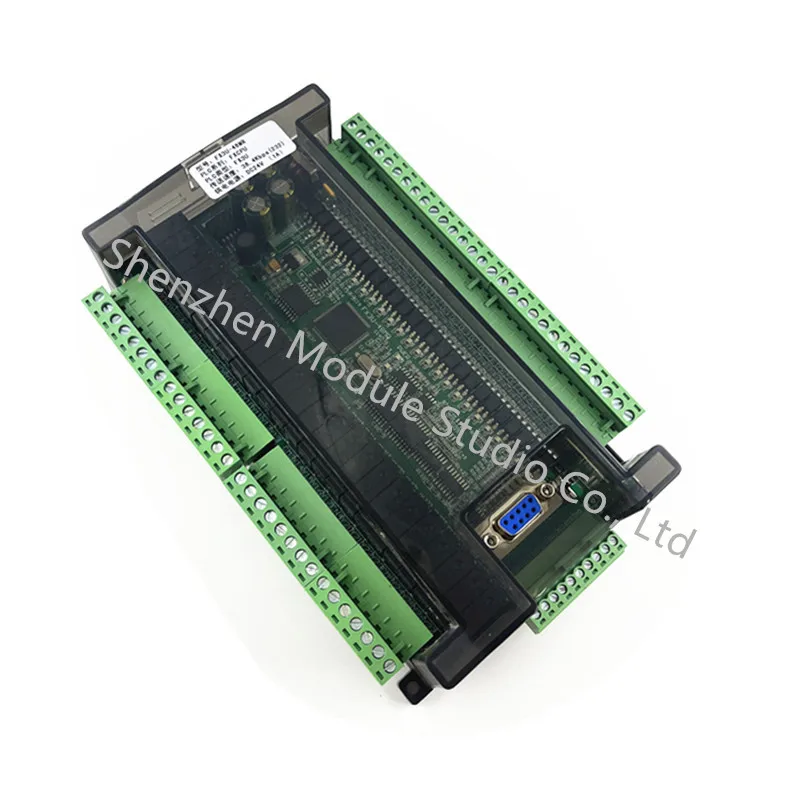 1 Uds FX3U-48MT FX3U-48MR PLC Placa de control industrial 6AD 2DA 24 entradas 24 salidas con comunicación RTC RS485 puede