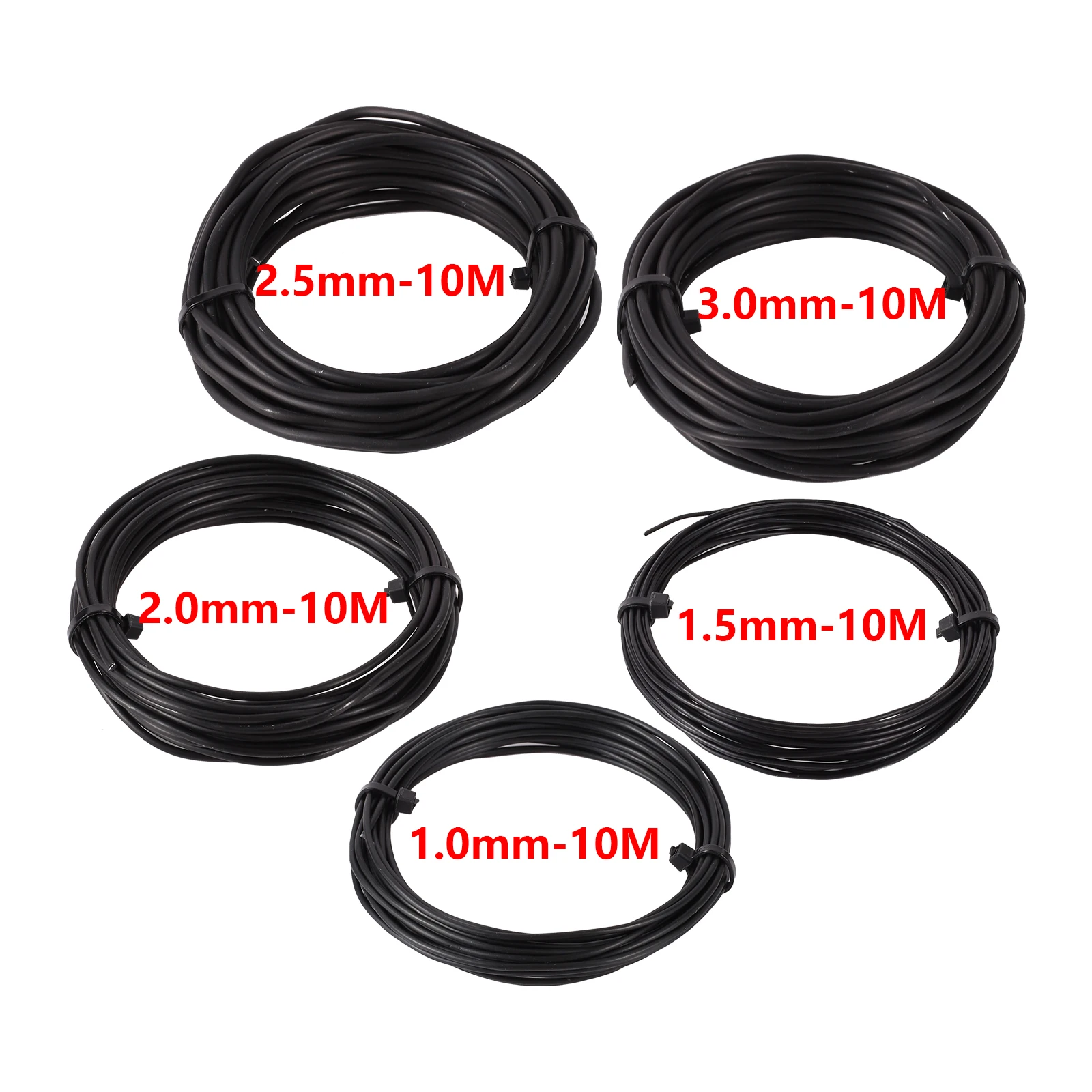 Cables de entrenamiento de bonsái de aluminio, herramientas de modelado de huerto y jardín, accesorios de forma de planta DIY, uso doméstico-3Mm de 1Mm, 10 M