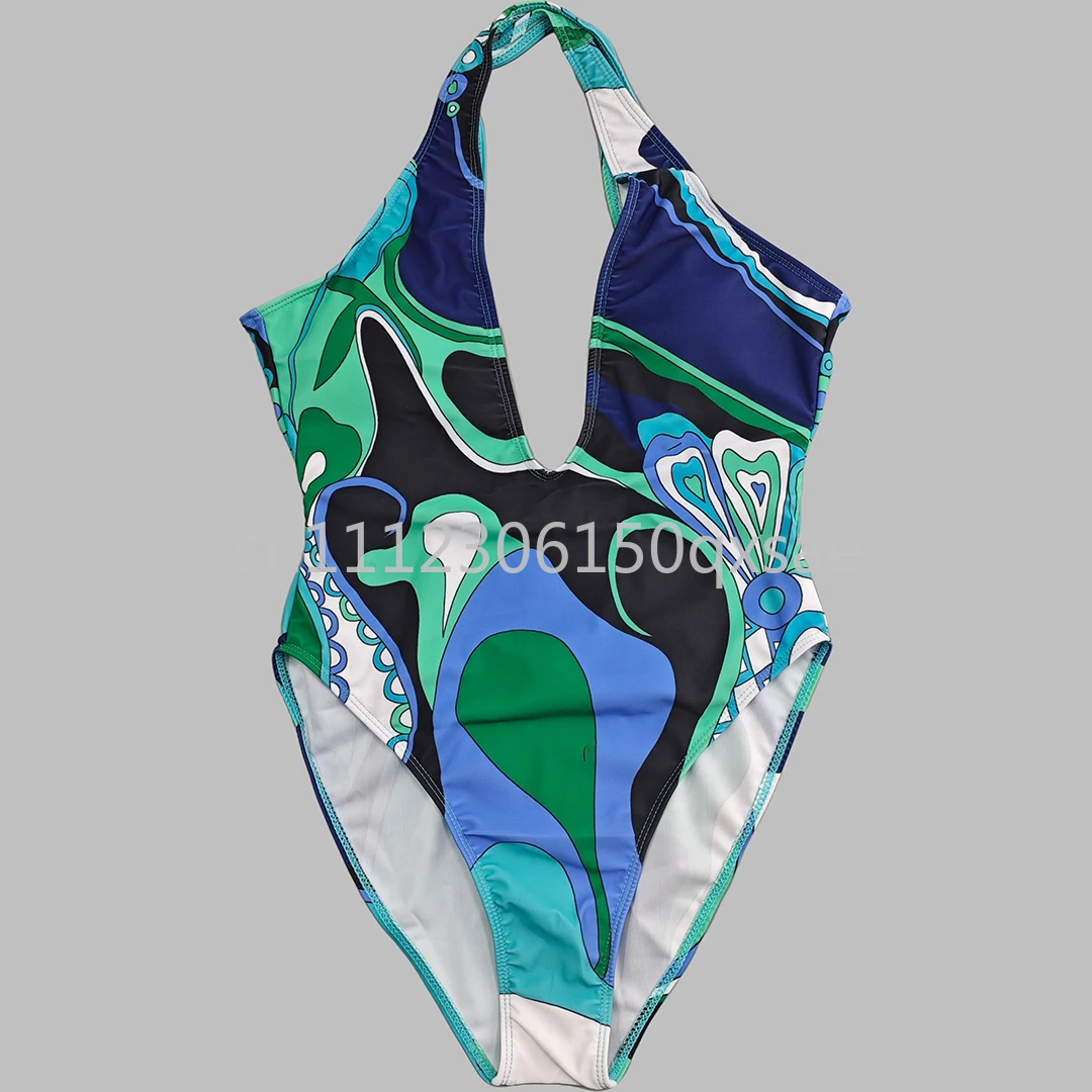 Trajes de Baño Clásicos para Mujer con Diadema y Pañuelo, con Logotipo de Letras, Conjuntos de Bikini Sexys, Ropa de Playa