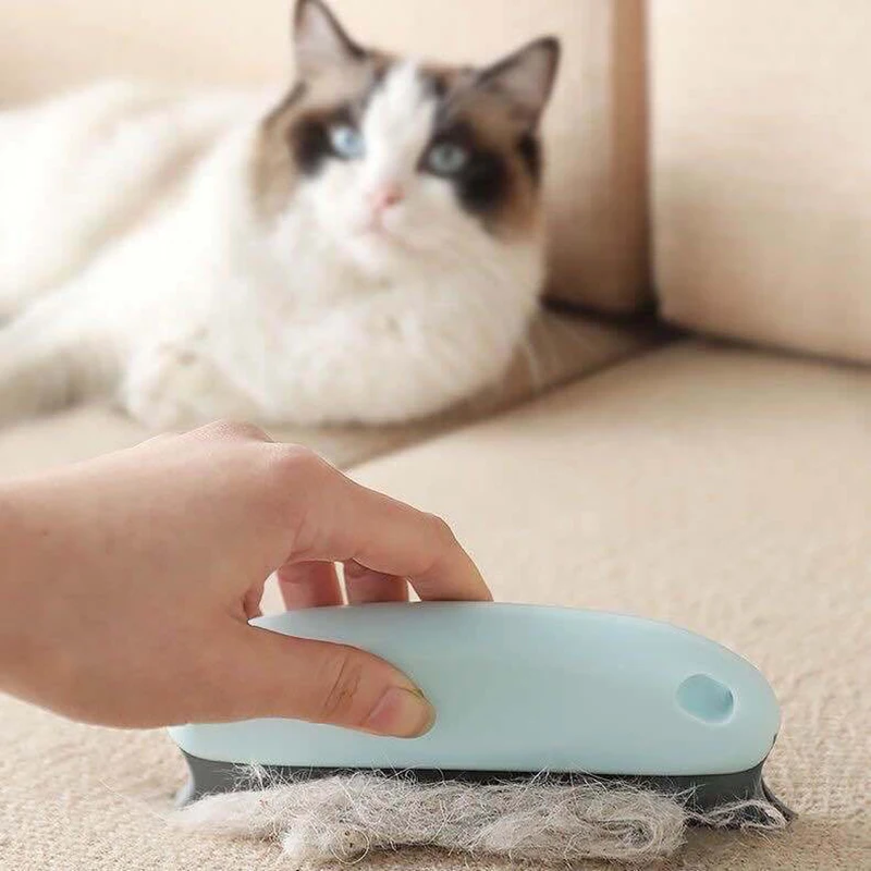 Cepillo removedor de pelo para mascotas, eliminador de pelo para perros y gatos, detalle eficiente de pelo para mascotas, muebles para coches, alfombras, ropa, camas para mascotas, sillas