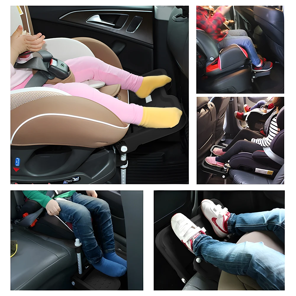 Accesorios plegables para coche, soporte para reposapiés de cochecito, soporte para Pedal de bebé, asiento de seguridad para niños, reposapiés Universal
