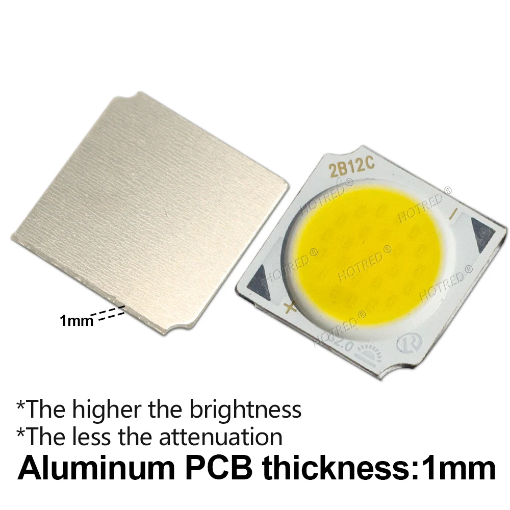 10-50 Uds COB LED 3W 5W 7W 10W 12W 15W 18W 30W 36W blanco cálido frío neutro 13mm 20mm 28mm 1919 Chips lámpara foco Downlight DIY