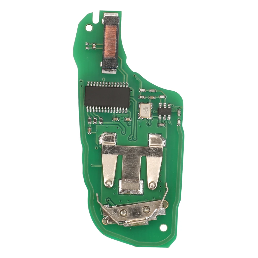 Jingyuqin 433Mhz 4A Chip llave de coche para Peugeot Expert-con puertas traseras (16 170 207 80) para Citroen Berlingo / despacho (2016+)