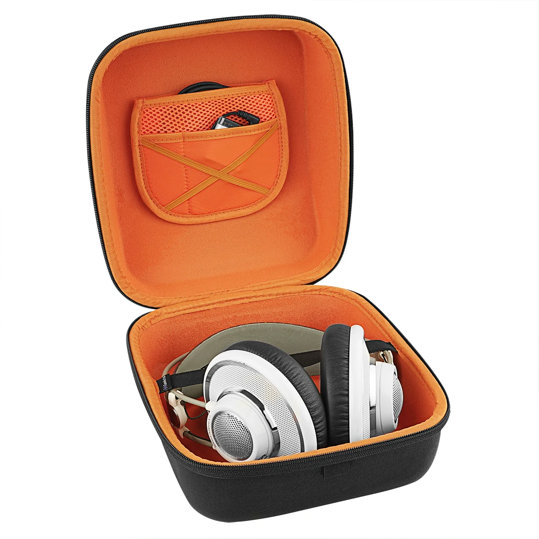 Geekria - Estuche rígido para auriculares AKG K712 Pro K701 K702 Q701 K812 K872 K845BT, bolsa de transporte para viaje a prueba de golpes