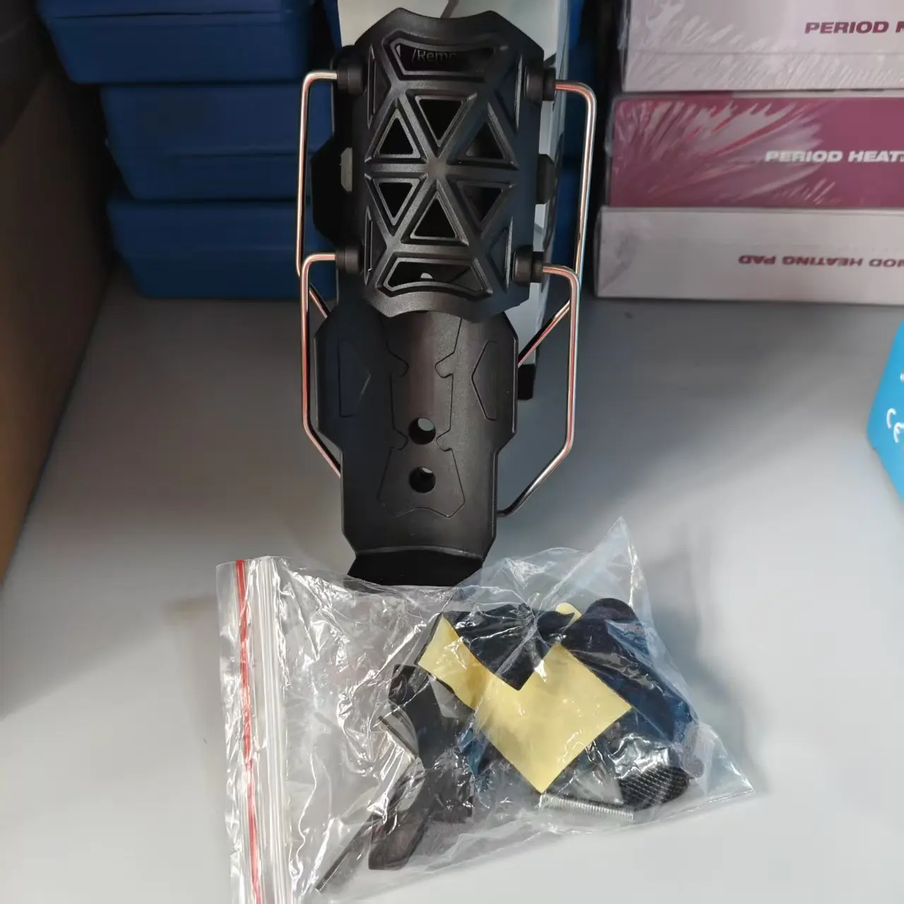 Soporte ajustable para botella de agua en manillar de motocicleta/bicicleta, para bicicletas de montaña, ciclismo de carretera, motocicletas ADV.