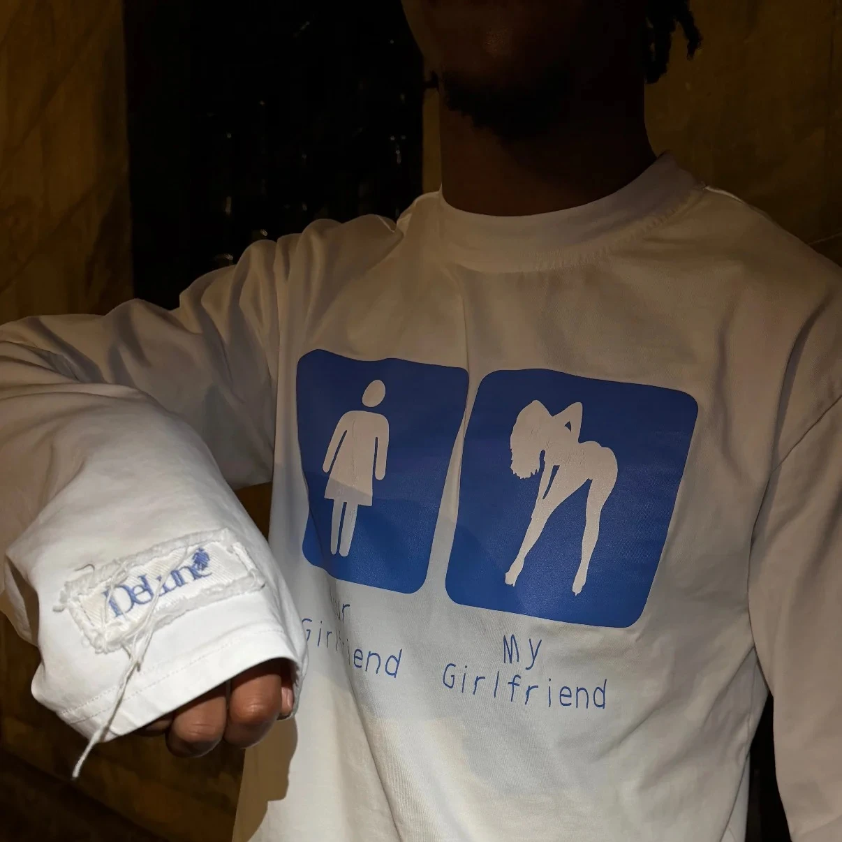 Sudadera de punto de manga larga con cuello redondo estilo Y2K Harajuku, retro, unisex, para streetwear, con la frase 'I Only Want Baddies'