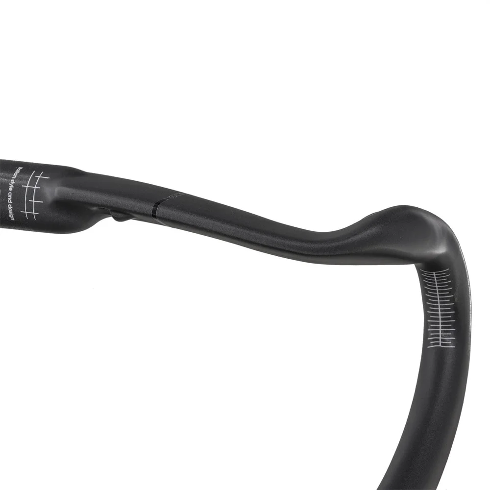 Manillar de bicicleta de carretera de carbono T1000 31,8X380/400/420/440mm UD mate enrutamiento interno accesorios de bicicleta de carretera barra de caída de carreras