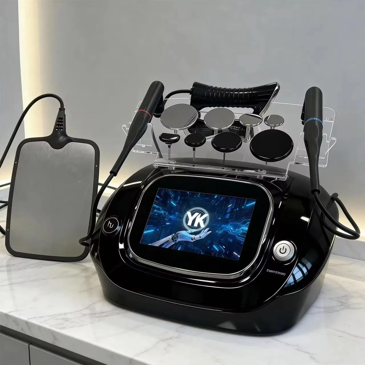 Máquina Profesional de Terapia de Calor Profundo Indiba 448K, Dispositivo Multifuncional para Esculpir el Cuerpo y Reafirmar la Piel para Uso en Salones