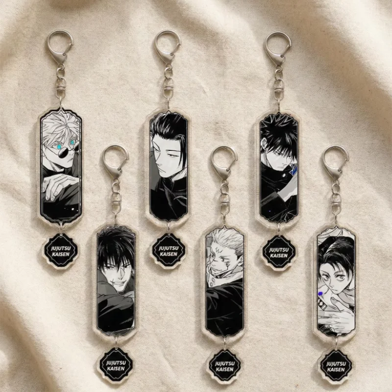 Llavero Acrílico de 6 cm para Jjk Satoru Gojo, Accesorios de Decoración para Mochilas de Anime, Colgante, Mercancía de Anime, Regalo para Fans