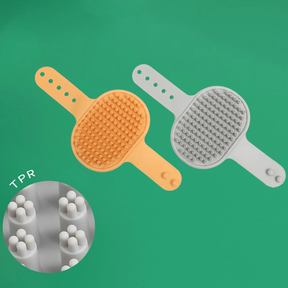 NONOR-guante de aseo para perros y mascotas, cepillo para gatos, peine, guantes para el pelo, suministros de limpieza para el baño, peines para animales