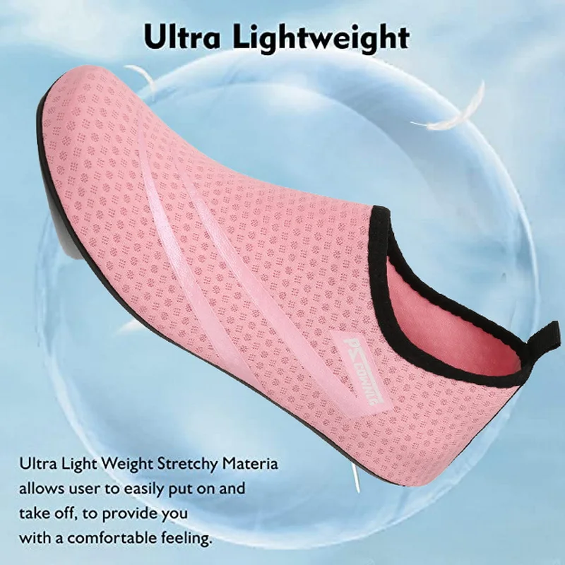 Zapatos de buceo para mujer, zapatos acuáticos para hombre, playa, natación, calcetines para deportes acuáticos, zapatillas descalzas, Fitness, baile, natación, surf, snorkel