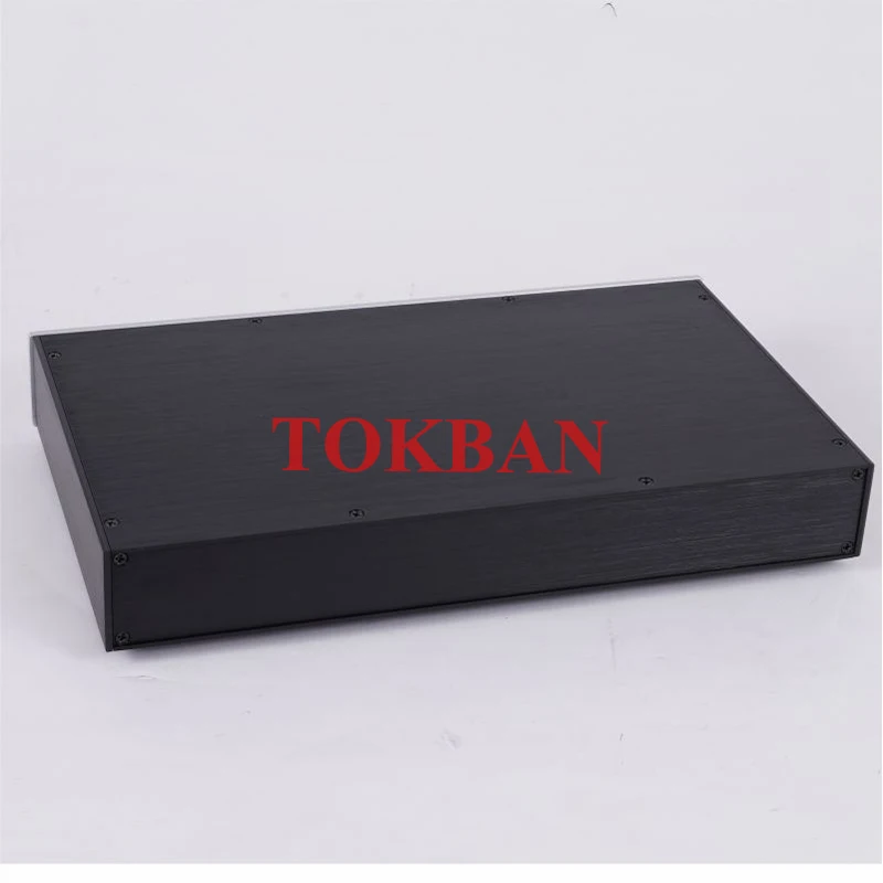 Tokban-carcasa de aluminio HIFI para amplificador doméstico, carcasa de chasis de preamplificador, x 46mm x 320 3204, 191