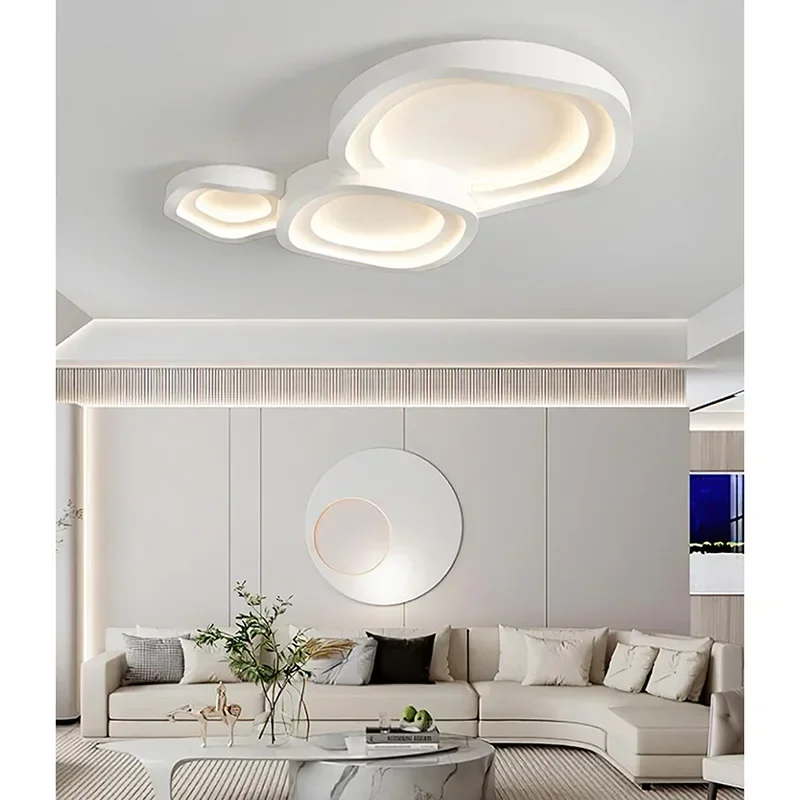 Luces de Techo Minimalistas para Dormitorio, Lámpara LED Moderna para Techo, Luz Creativa y Personalizada para Dormitorio Principal