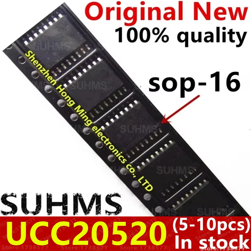 (5-10 piezas) 100% nuevo UCC20520 UCC20520DWR sop-16