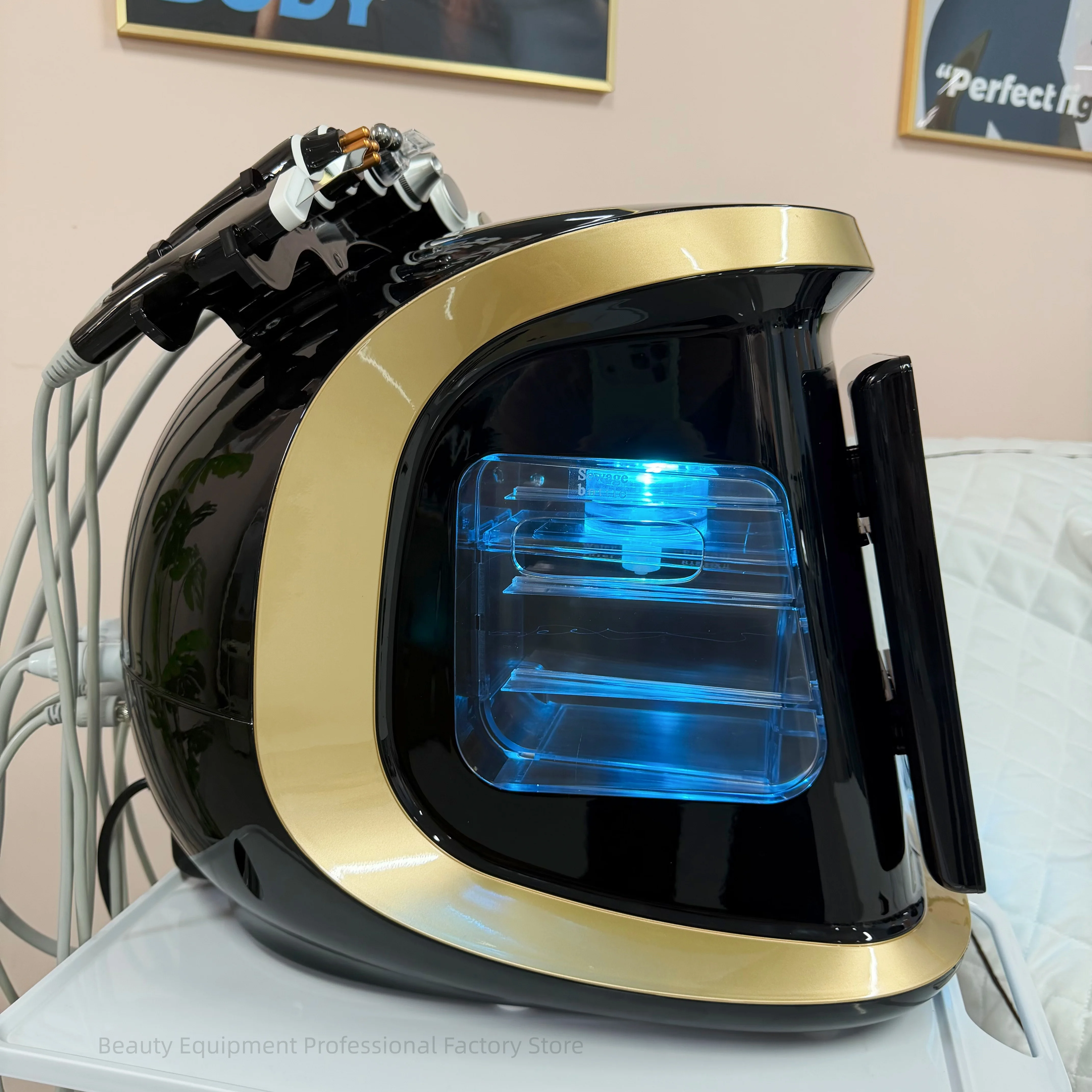 Máquina Facial Profesional de Hidrodermoabrasión 7 en 1 Smart Ice Blue para Limpieza y Rejuvenecimiento de la Piel en Salones, Spas y Clínicas