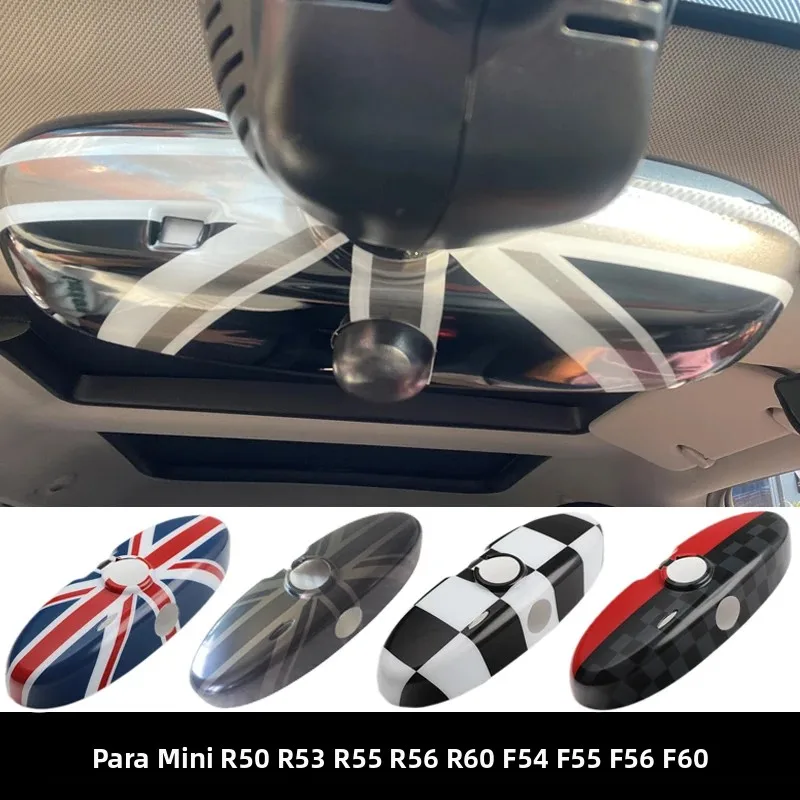 Cubierta para espejo retrovisor Interior de coche, accesorios para MINI One Cooper S JCW R50 R52 R53 R55 R56 R57 R60 F54 F55 F56 F57 F60