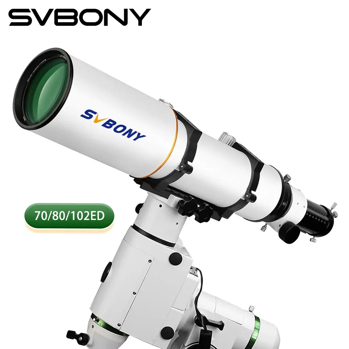 Telescopio Svbony Astro Refractor Acromático de Dispersión Extra Baja OTA SV503 para Astrofotografía de Observación Excepcional