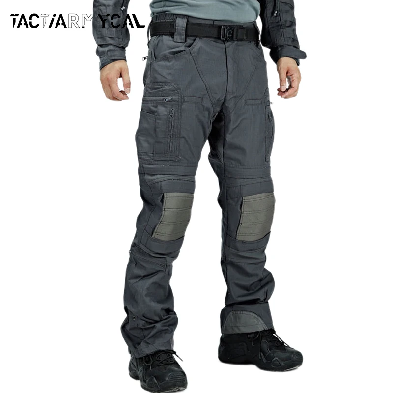 Pantalones Tácticos Nheals para Exteriores, Pantalones Cargo Casuales Impermeables para Hombre, Nuevos Pantalones de Entrenamiento Resistentes al Desgaste con Múltiples Bolsillos