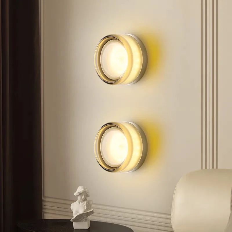 Lámpara de pared LED nórdica, diseño de gelatina, lámpara de pared decorativa, pasillo, estudio, restaurante, decoración del hogar, accesorios de iluminación creativos