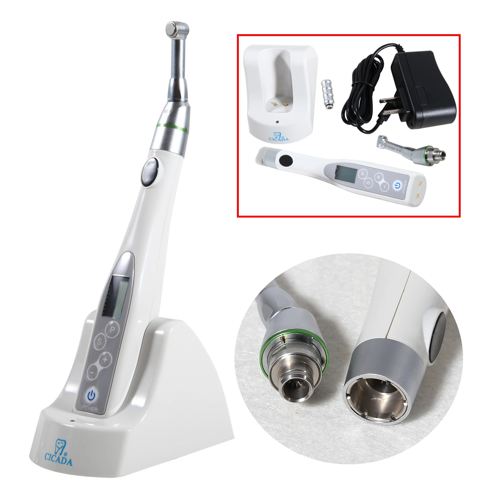 Motor Endo Dental ReciprocanteLED/No-LED 16:1 Endodoncia ​   Tratamiento del conducto radicular / Archivos NiTi