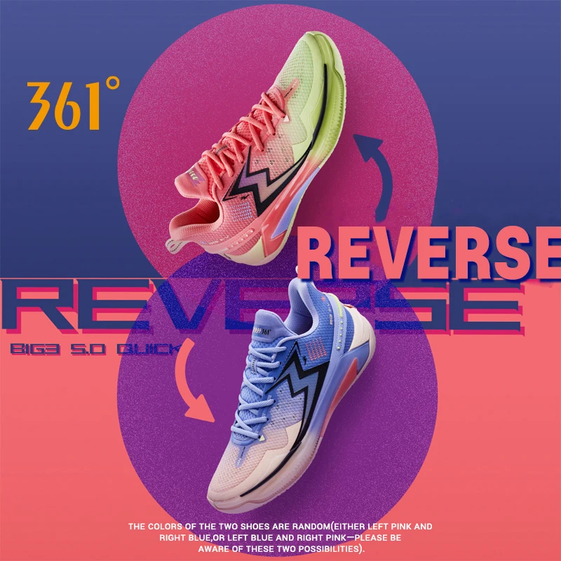 BIG3-zapatillas de baloncesto para hombre, 361 grados, amortiguación, ligeras, transpirables, estables, profesionales, flexibles, 5,0