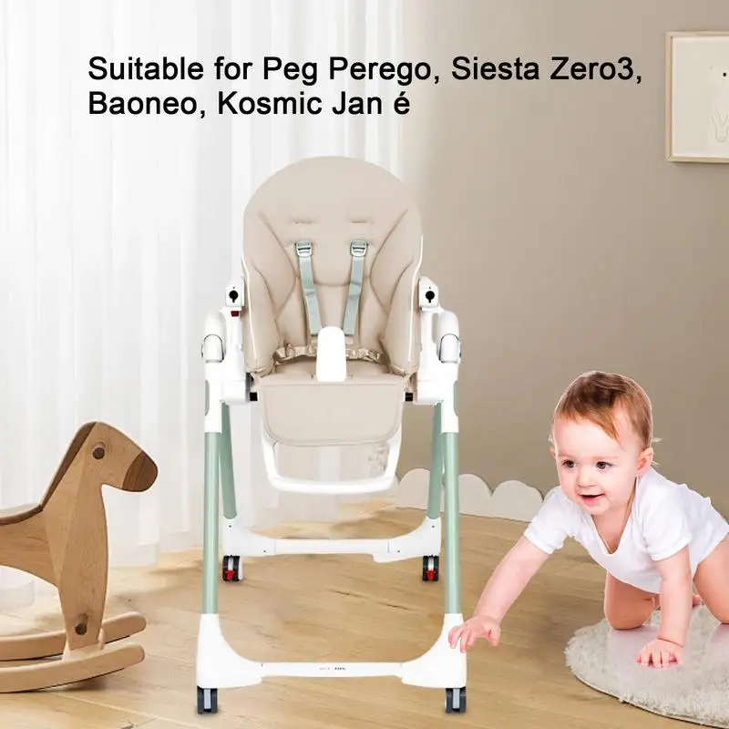 Cojín de asiento para trona de chico, silla de cena con arnés, almohadilla para la entrepierna, accesorios para bebé, PegPerego Siesta Prima Pappa Zero3