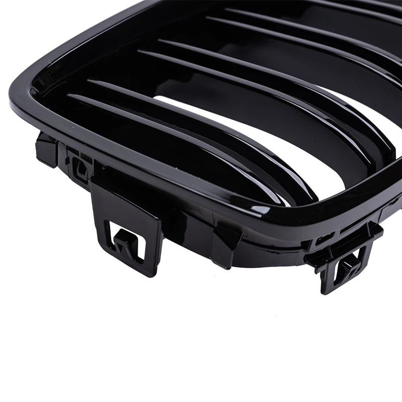 Rejilla delantera de parachoques para coche, accesorio de color negro brillante de doble listón para BMW serie 4, F32, F33, F36, M3, F80, M4, F82, 12-18