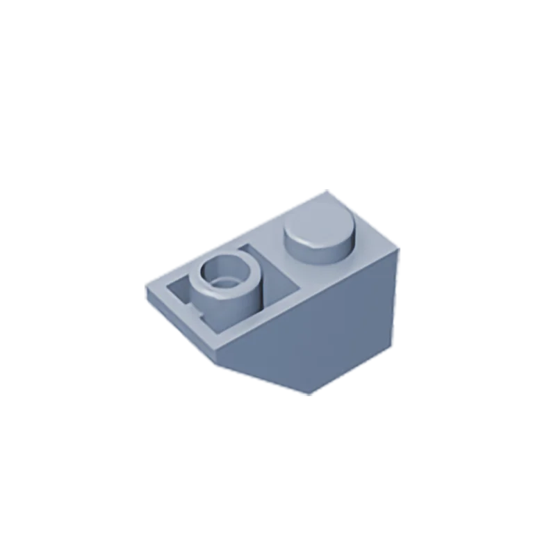 Gobricks GDS-597 pendiente, invertido 45 2x1 compatible con lego 3665 piezas de bloques de construcción educativos DIY para niños técnicos