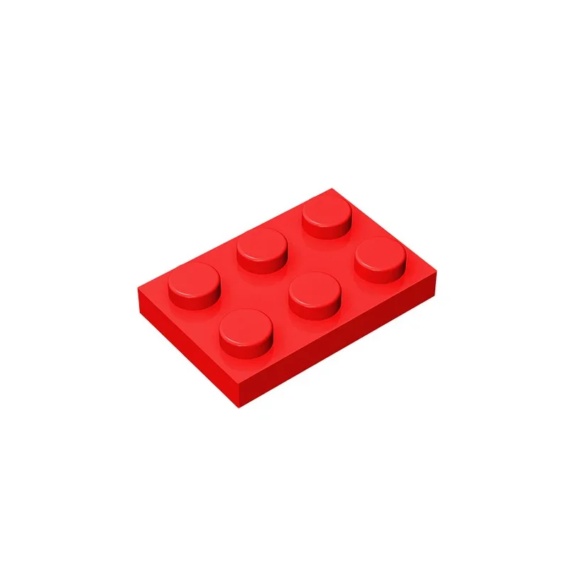 Placa Gobricks GDS-510 2x3 compatible con lego 3021 piezas de bloques de construcción DIY para niños placa de partículas DIY
